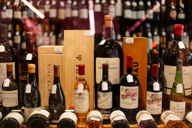 Vins, licors i espirituosos al Mercat de Santa Catalina