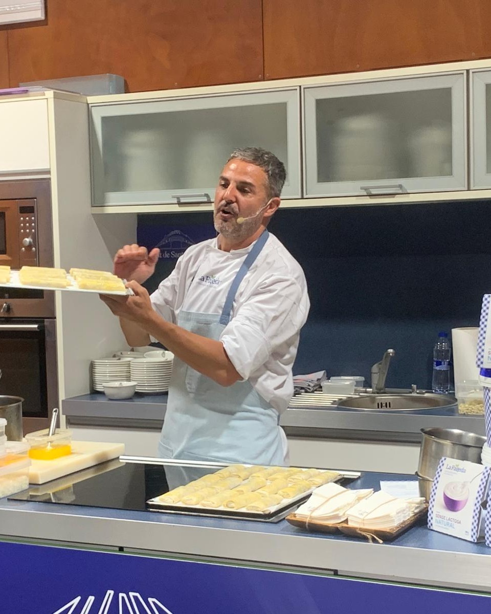Show Cooking de Santi Taura i La Fageda al Mercat de Santa Catalina (27-06-2025)