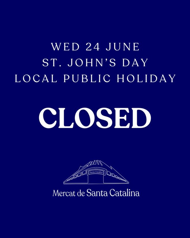 St. John's Day 2026, closed (local public holiday)